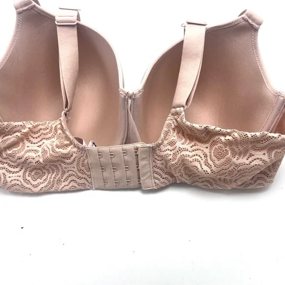 Chantelle C Jolie Comfort Convertible T-Shirt Bra 38DD Nude Rose - Picture 5 of 8